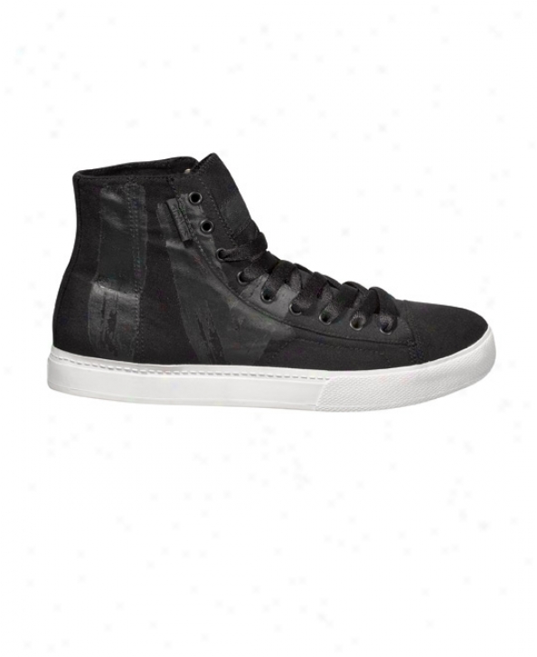 Gravis Carlos Hi Top Skate Shoes Black