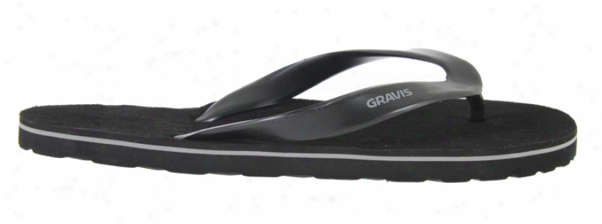 Gravis Crescent Sandals Black