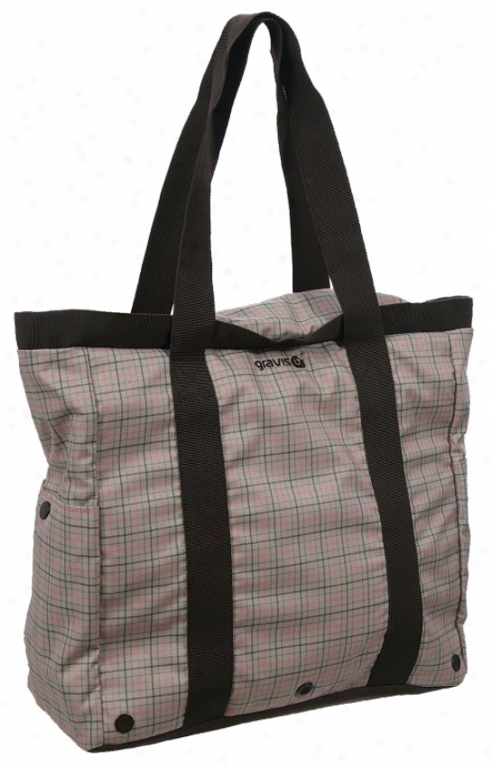 Gravis Hampton Bag Pink Plaid