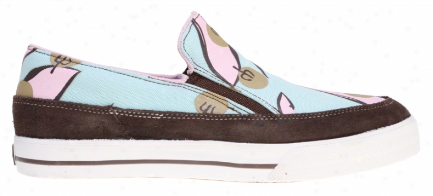 Gravis Lowdown Throw off On Skate Shoes Sewell/pink Blue