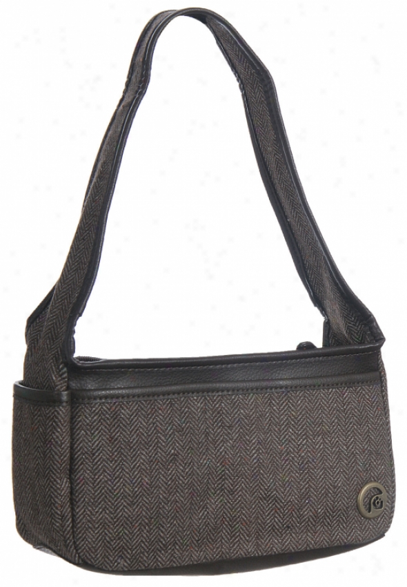 Gravis Platform Lx Purse Brown Tweed