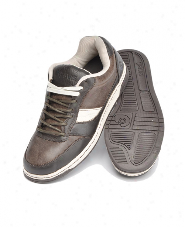 Gravis Royale Leather Skate Shoes Brown Linen