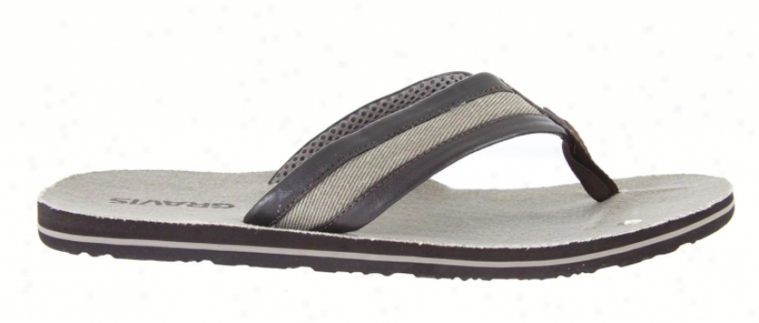 Gravis San Lucas Sandals Coffee