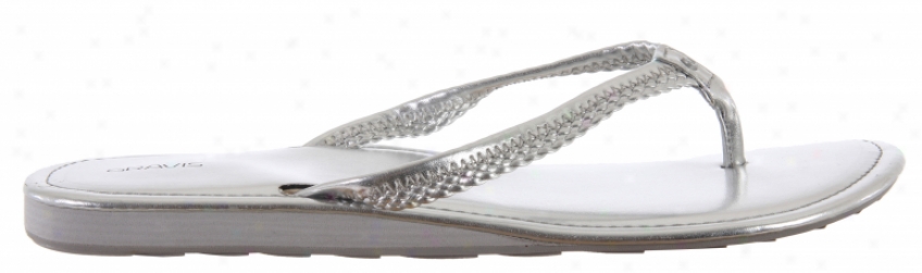 Gravis Teba Sandals Silver