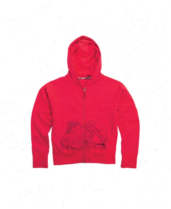 Gravis Transit Hoodie Red Miceodot