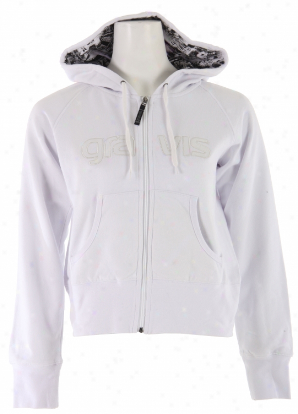 Gravis Transit Hoodie Winter Wihte