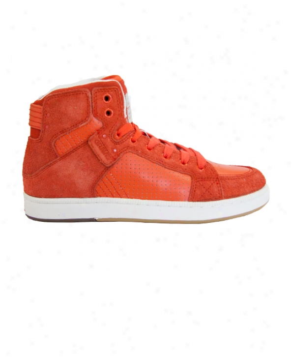 Gravis Vlking Hi Skate Shoes Pungent Orange