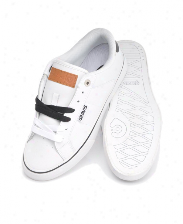 Gravis Winsor Skate Shoes White