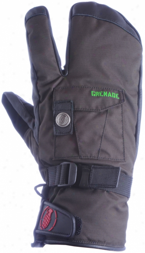 Grenade Dk Trigger Snowboard Mitts Rasta