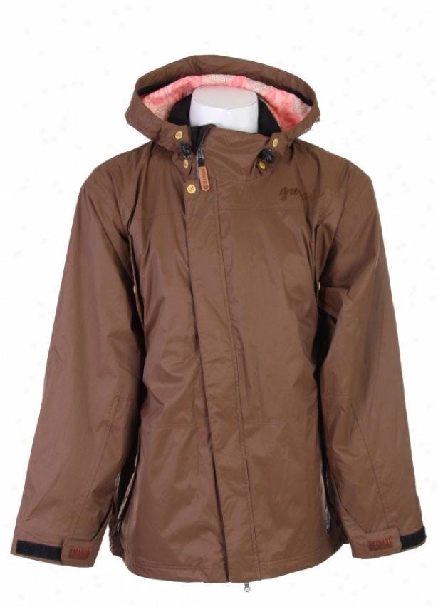 Grenade G.a.s. Snowboard Jacket Brown