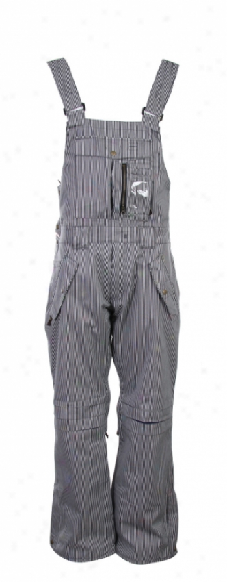 Grenade Magoon Bib Snowboard Pants Stripe