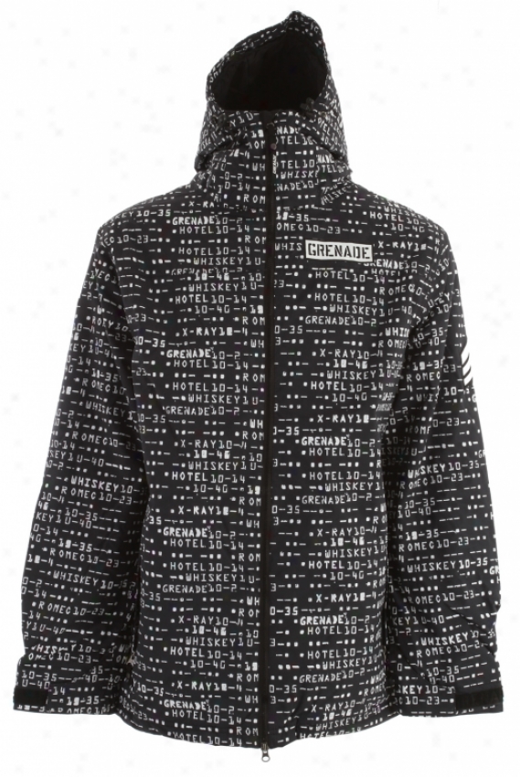 Grenade Matrix Snowboard Jacket Black