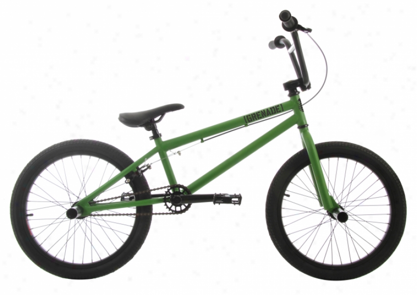 Grenade Mx-g/mxv Bmx Bike Plasmite Green/black Fusion 20&quot;