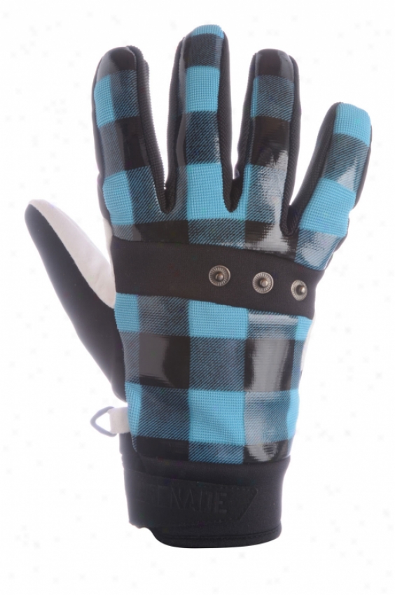 Grenade X Kr3w Snowboard Gloves Blue