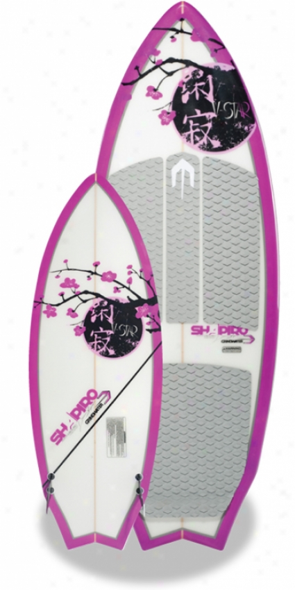 Grindwater V-star Wakesurf Board 4ft 8in