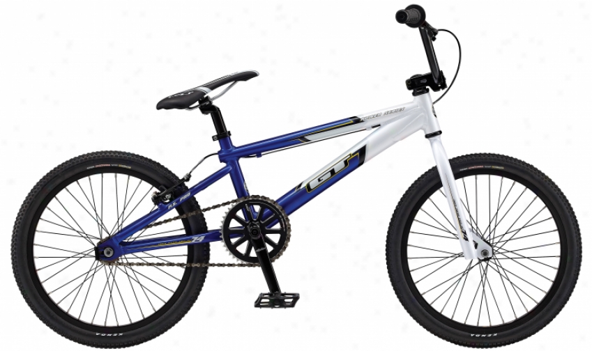 Gt Power Series Pro Bmx Bike White/blue 20&quot;