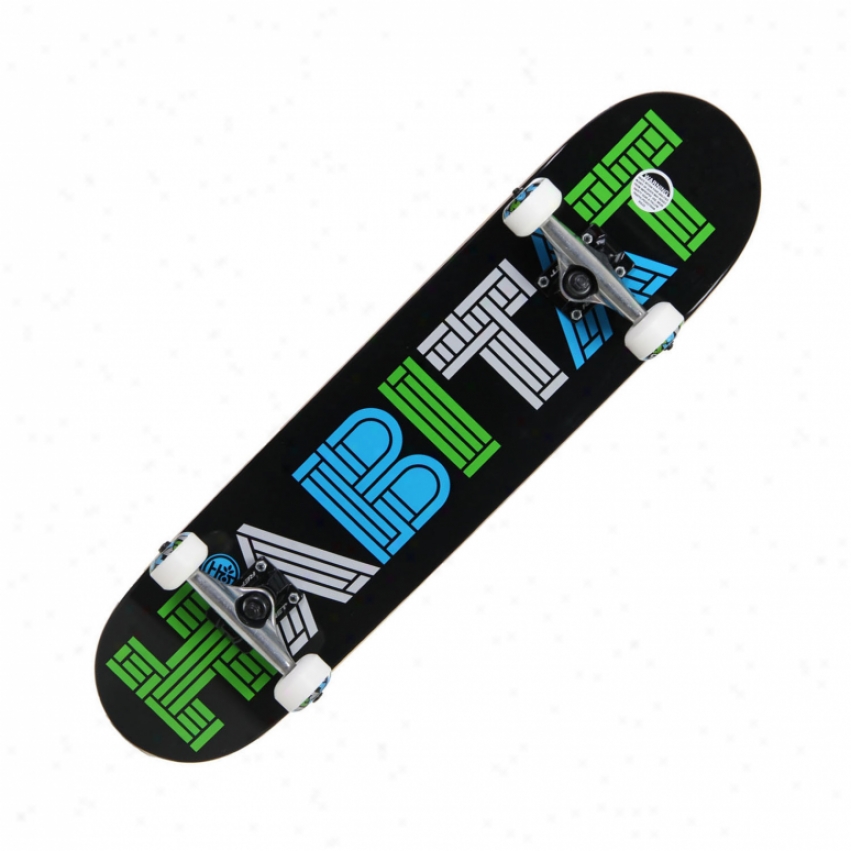 Habitat Linotype Skateboard Complete