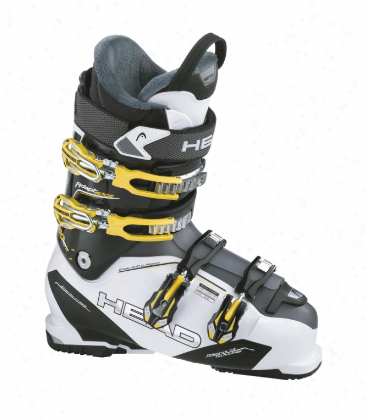 Head Adaptedge 90 Hf Ski Boots White/tranzparent Anthracjte/yellow