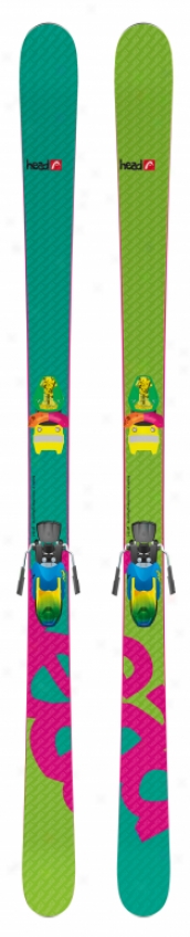 Head Gp 84 Skis W/ Moj0 12 Wide Bindings Multicolor 88mm