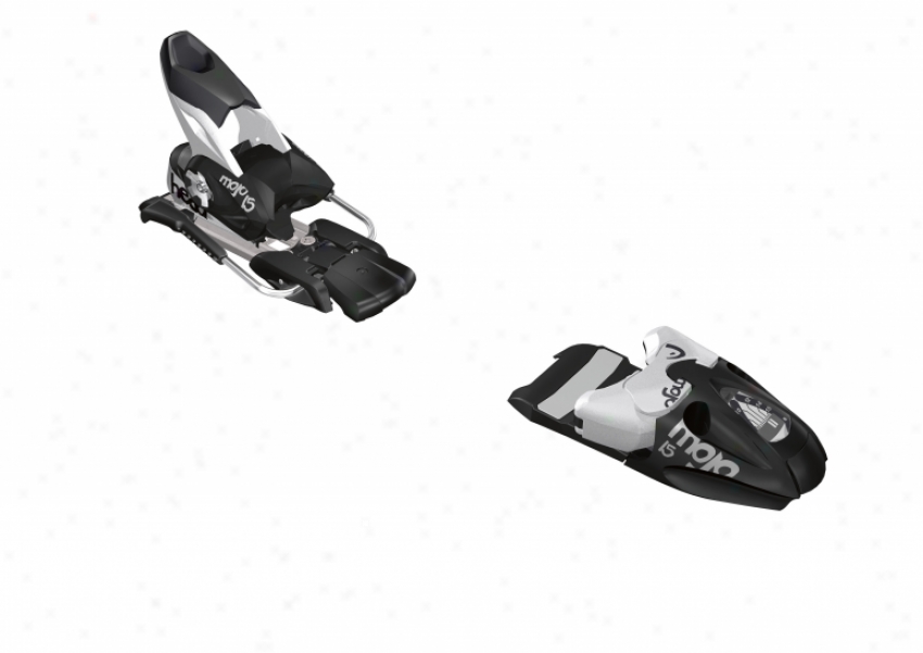 Head Mojo 15 Wide Ski Bindings Matte Black/silver 97mm