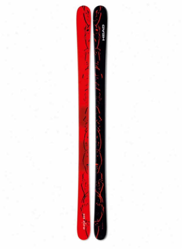 Head Mojo One Tt Skis Black/red