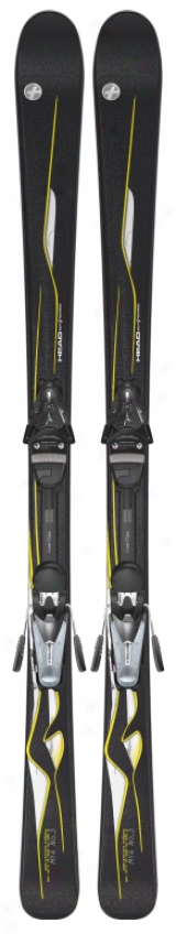 Head Mya No. 3 Skis Bpack W/ Mya Lr Bindings Glitter Black