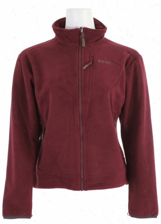 Hitec Fire Island Fleece Jacket Bordeaux