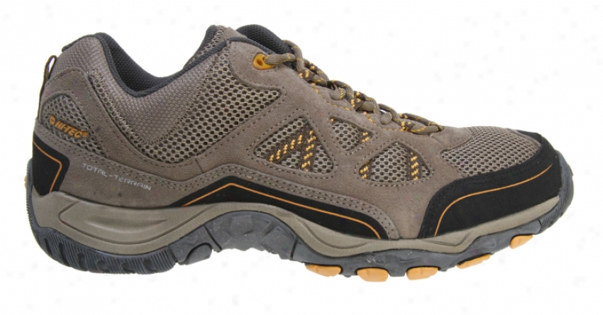 Hitec Total Ter5ain Aero Hiking Shoes Smokey Brown/taupe