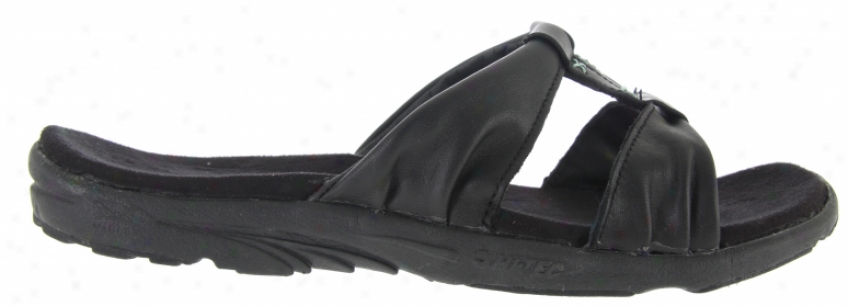 Hitec V-lite Minerva Slide Sandals Black/topaz