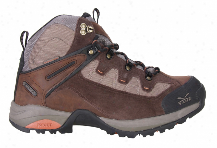 Hitec Vlite Rapid Trail Wp Hiking Shoes Dk Choc/taupe/bombay