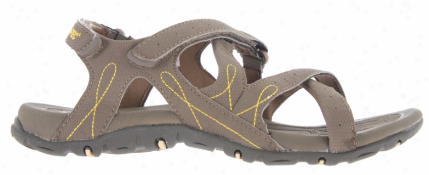 Hitec Waimea Falls Sandals Light Taupe/olive/golden Haze