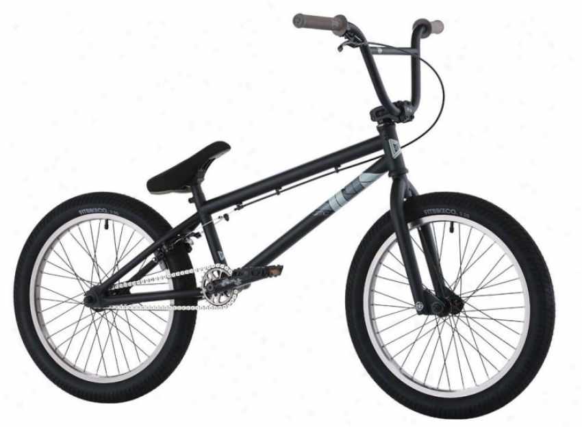 Hoffman Ontic Al Bmx Bike Matte Bladk 20in