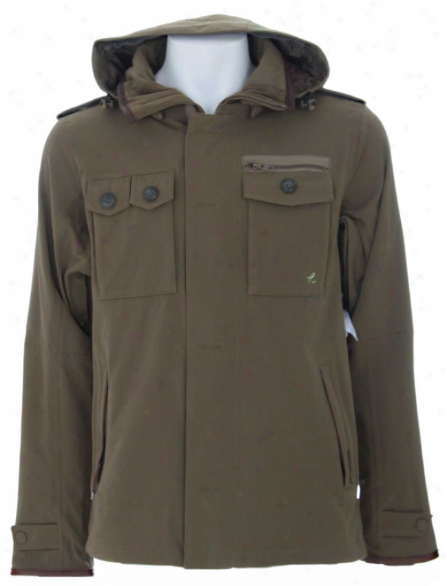 Holden Benjamin Snowboard Jacket Olive