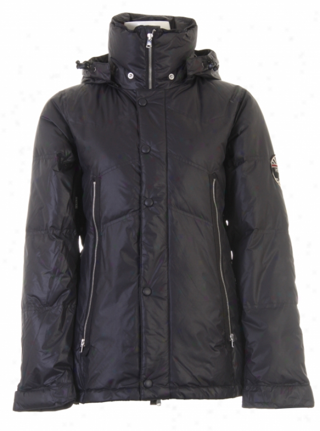 Holden Maddie Down Snowboard Jacket Black