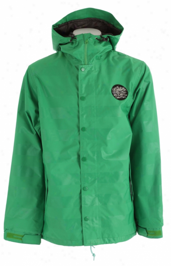 Holden Mcmillan Tract Snowboard Jacket Embossed Clover