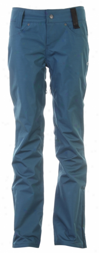 Holden Standard Skinny Snowboard Pants Thunderstorm Blue