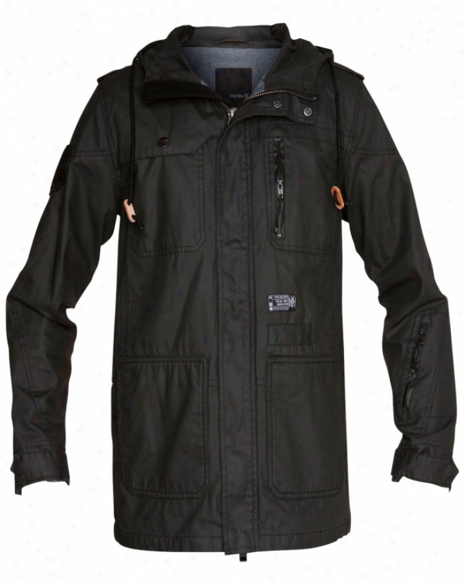 Hurley Covert Utility Jacket Black