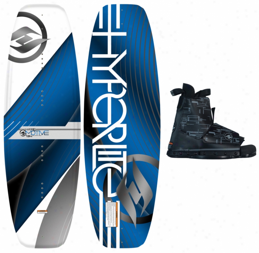 Hyperlite Motive Wakeboard 134 W/ Frequency Bindings