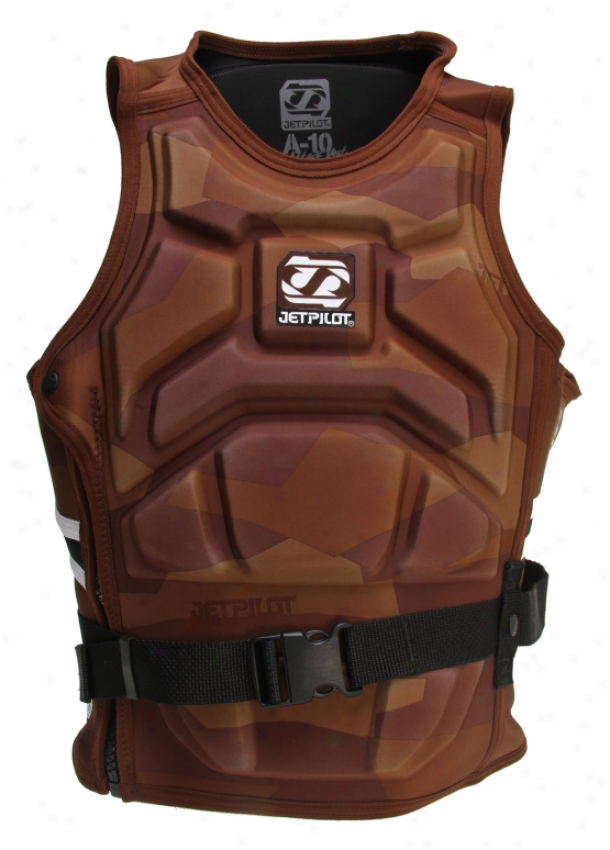 Jet Pilot A-10 Molded S/e Comp Wakeboard Vest Brown