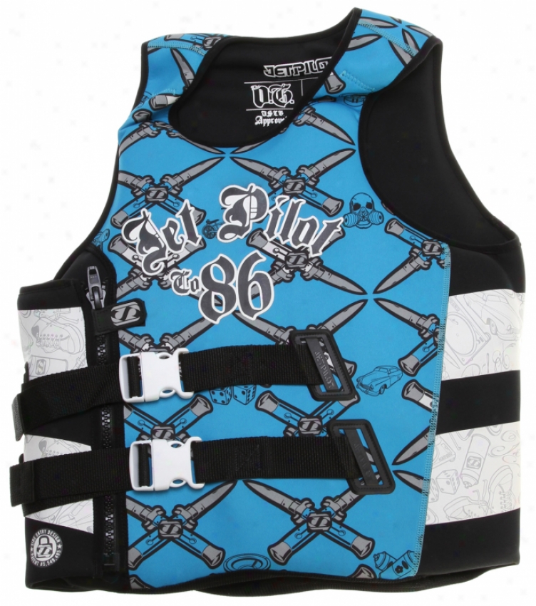 Jet Pilot O.g.s/e Neo Wakeboard Vest Blue