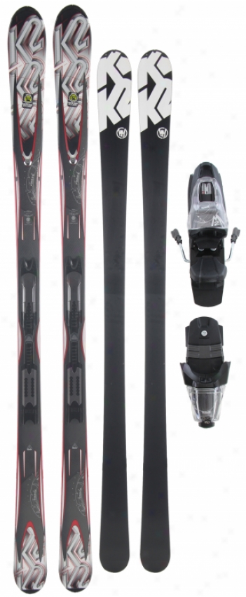 K2 Amp Force Skis W/ M2 10.0 Q Bindings