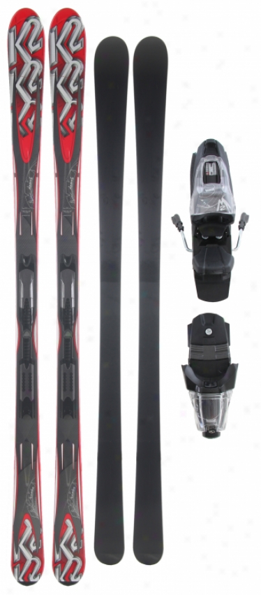 K2 Amp Sabre Skis W/ M2 10.0 Bindings
