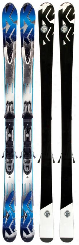 K2 A.m.p Stinger Skis W/ Marker M2 10.0 Bindings