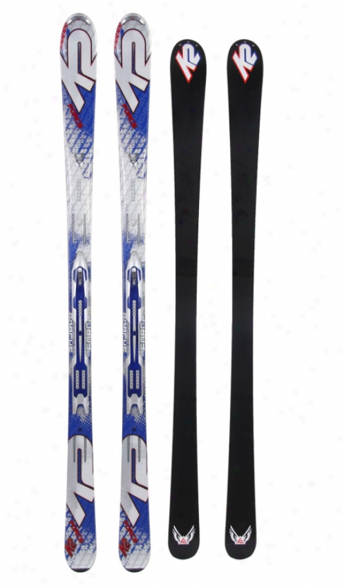 K2 Apache Force Skis W/ Marker M2 10.0 Bindings