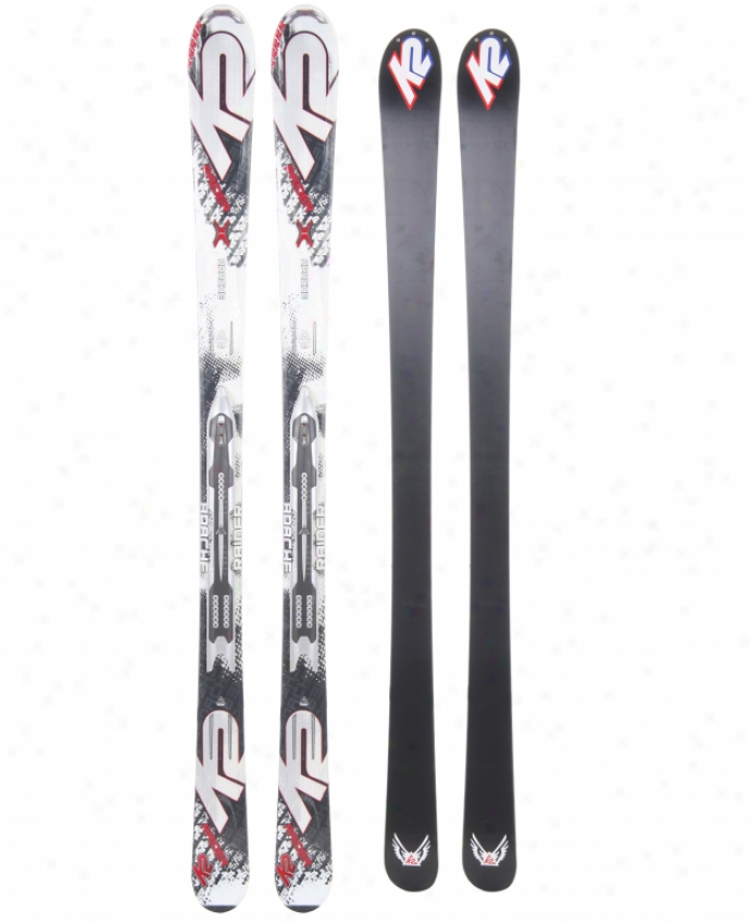 K2 Apache Raider Skis W/ M2 11.0 Tc Bindings