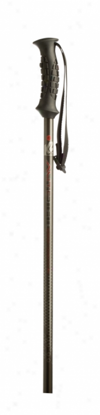 K2 Automatic Ski Poles Black