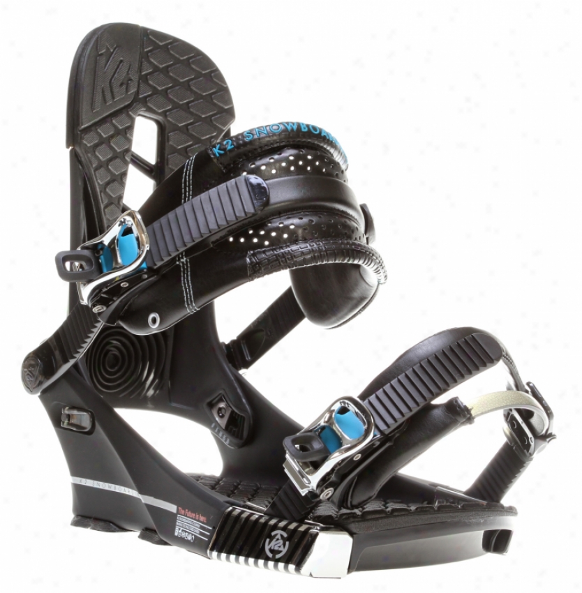 K2 Company Snowboard Bindings Black