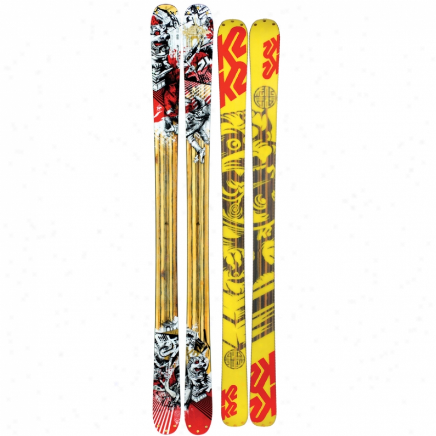 K2 Kung Fujas Skis