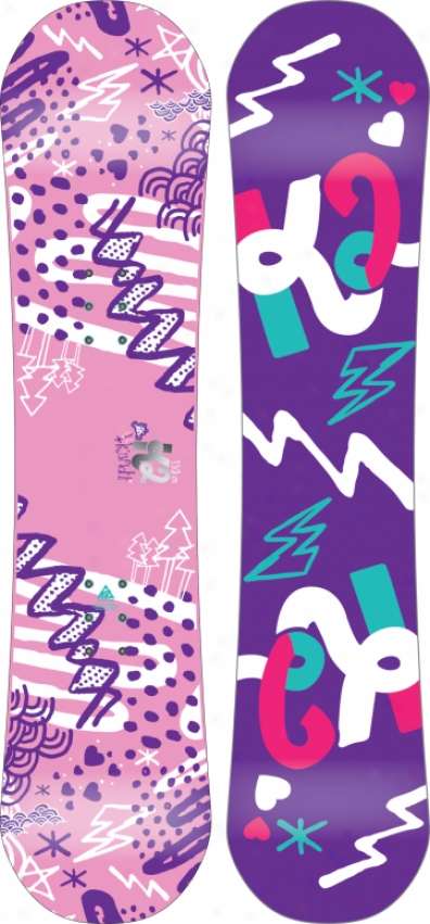 K2 Lil Kandi Girl&apos;s Snowboard 110