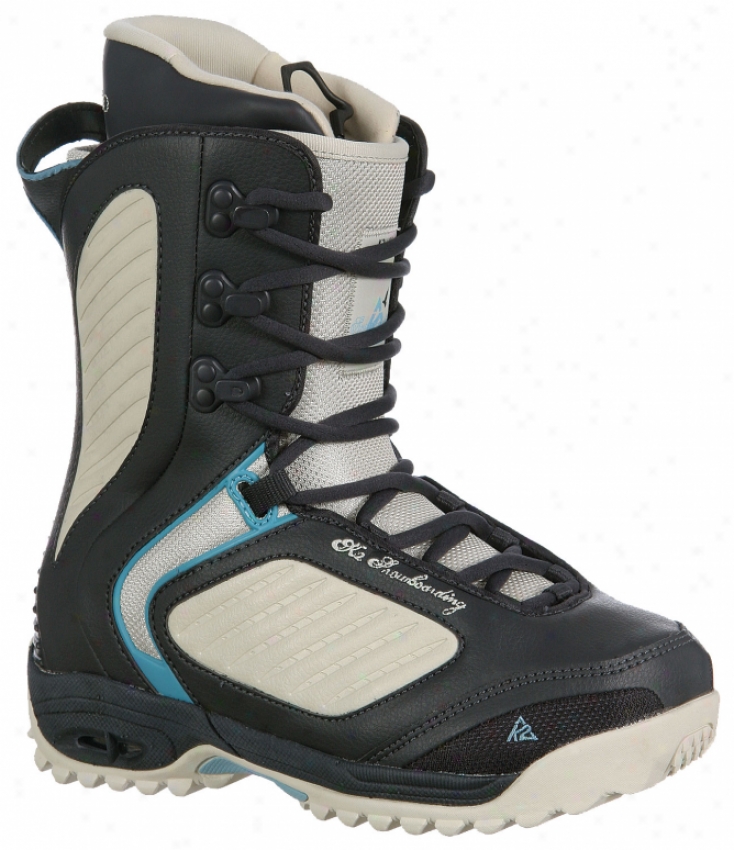 K2 Luna Snowboard Boots Blue Beige